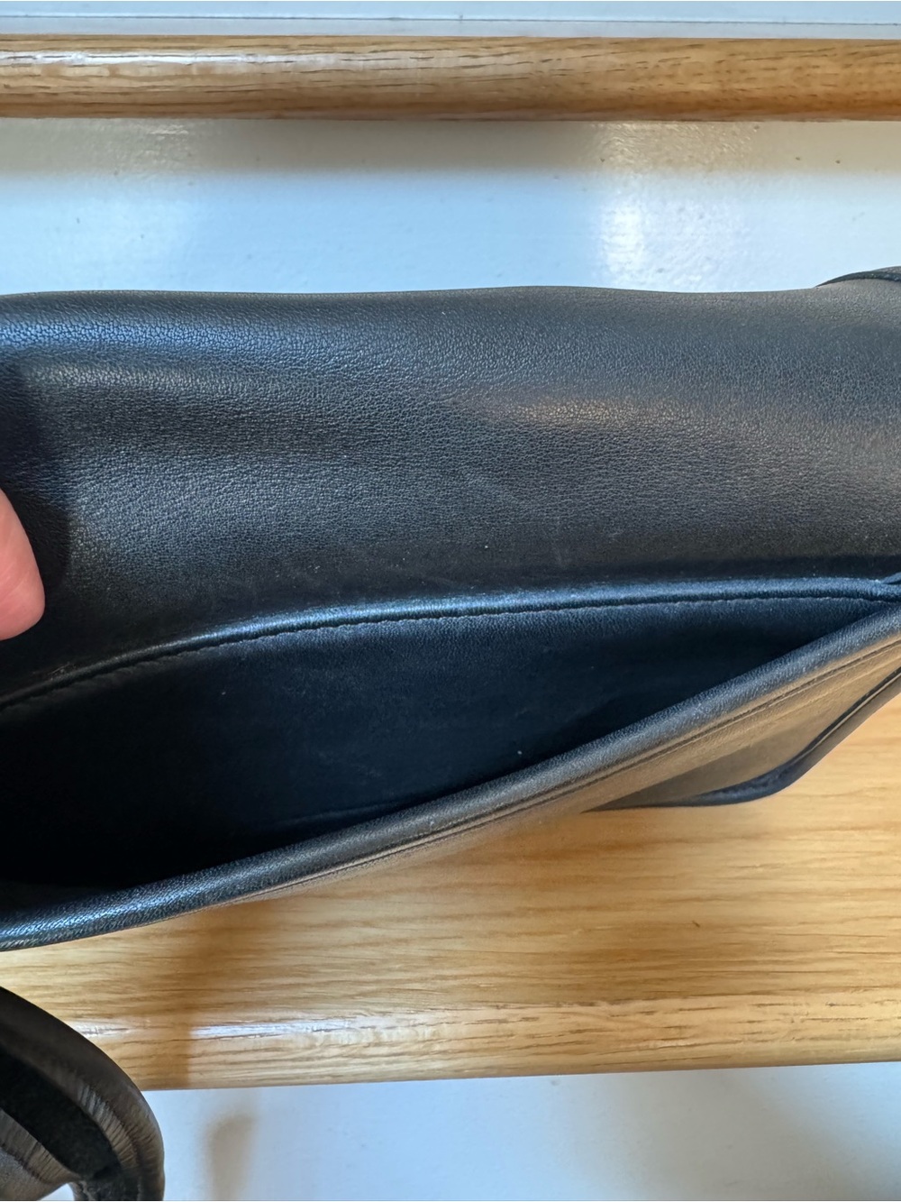 Vintage Coach Rambler’s Legacy 9061 Black Leather Bag from Costa Rica - Picture 10 of 11